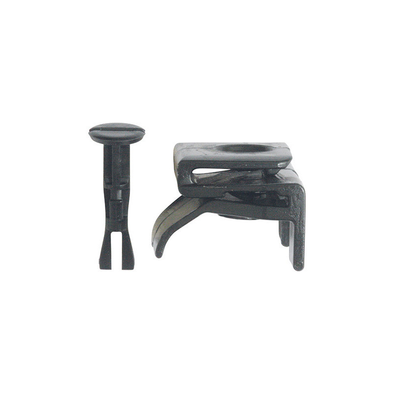 SET VAN PINS MET U-CLIP-ONTVANGER VOOR SLIKPLAAT