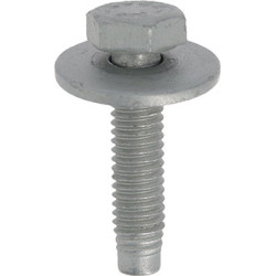 SCHRAUBE AUßENSECHSKANT MIT SCHEIBE M6-1.00 X 25 mm