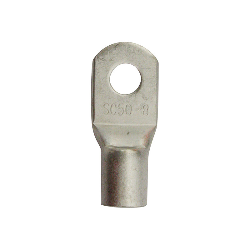 BUISVORMIGE, LASBARE KABELSCHOEN  Ø 8,4 mm (50 mm²)