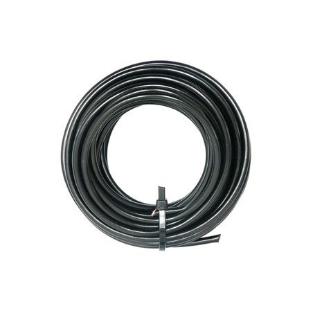 COURONNE DE 5 MÈTRES DE FIL ÉLECTRIQUE 2 mm² NOIR