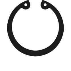 SEGMENT D'ARRÊT Ø 18 X 1 mm DIN 472 INTÉRIEUR