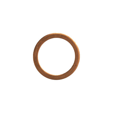 JOINT DE BOUCHON DE VIDANGE Ø 12 X 16 X 1,5 mm CUIVRE PLAT