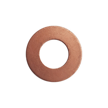JOINT DE BOUCHON DE VIDANGE Ø 10,2 X 21 X 1,5 mm CUIVRE PLAT