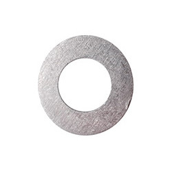 PLATTE ALUMINIUM PAKKINGRING Ø 6 x 12 x 1 mm