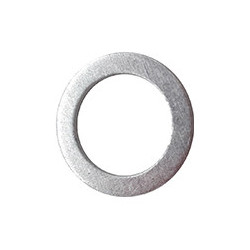 PLATTE ALUMINIUM PAKKINGRING Ø 8 x 12 x 1 mm