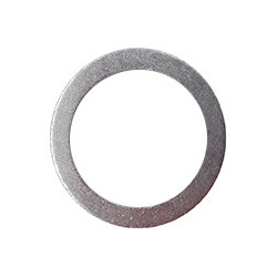 FLAT ALUMINIUM GASKET RING Ø 10 x 14 x 1 mm