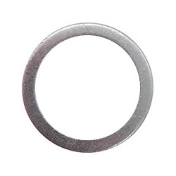 PLATTE ALUMINIUM PAKKINGRING Ø 12 x 16 x 1,5 mm