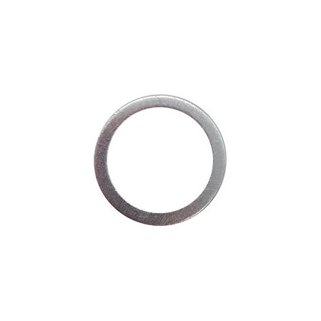 FLAT ALUMINIUM GASKET RING Ø 12 x 16 x 1.5 mm