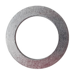 FLAT ALUMINIUM GASKET RING Ø 12 x 18 x 1.5 mm