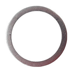 FLAT ALUMINIUM GASKET RING Ø 14 x 18 x 1.5 mm
