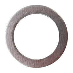 FLAT ALUMINIUM GASKET RING Ø 14 x 20 x 1.5 mm