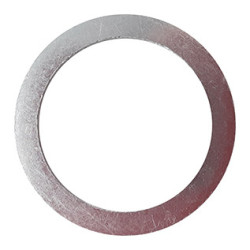 FLAT ALUMINIUM GASKET RING Ø 18 x 24 x 1.5 mm