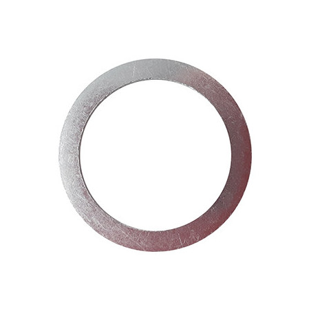 FLAT ALUMINIUM GASKET RING Ø 18 x 24 x 1.5 mm