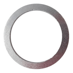FLAT ALUMINIUM GASKET RING Ø 20 x 26 x 1.5 mm