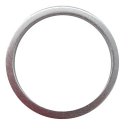 FLAT ALUMINIUM GASKET RING Ø 24 x 29 x 2 mm