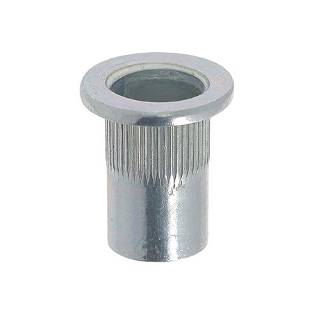 ROUND STEEL CRIMPING NUT M10-1.50 / 0,5 → 3 mm