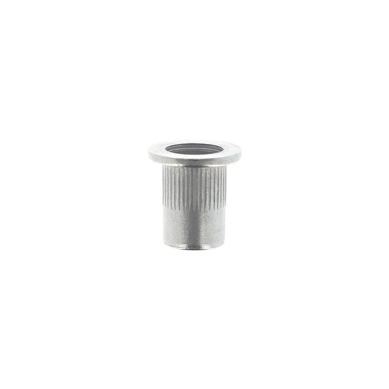 ÉCROU À SERTIR ALUMINIUM FÛT ROND M10-1.50 / 0,5 → 3 mm
