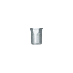 HEXAGONAL STEEL CRIMPING NUT M6-1.00 / 0,7 → 3 mm