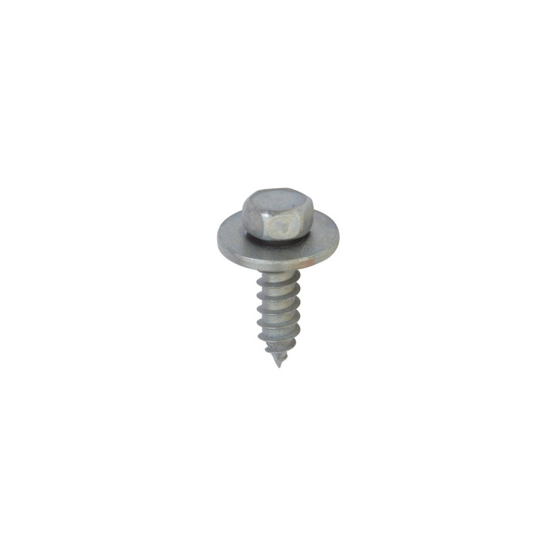 VIS À TÔLE TÊTE HEXAGONALE AVEC RONDELLE Ø 5,5 X 19 mm DIN 7976 BOUCLIER