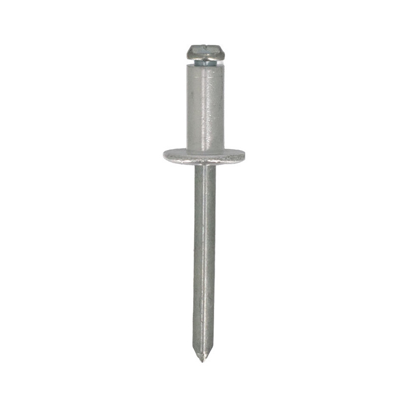 ALUMINIUM NAGEL MET BREDE KOP  Ø 6,4 x 14 mm PORTIER EN KOETSWERK