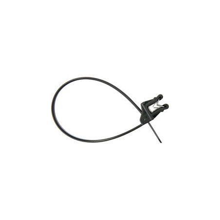 KANTENCLIP-KABELBINDER 160 x 4,6 mm