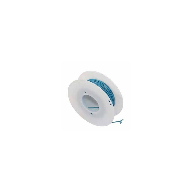 SPOEL MET 25 M VOEDINGSKABEL  1 mm² BLAUW