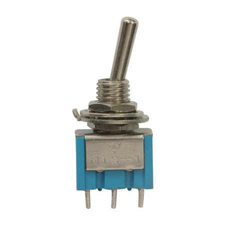 MICRO-INTERRUPTEUR À LEVIER 12V - 6A 3 BORNES