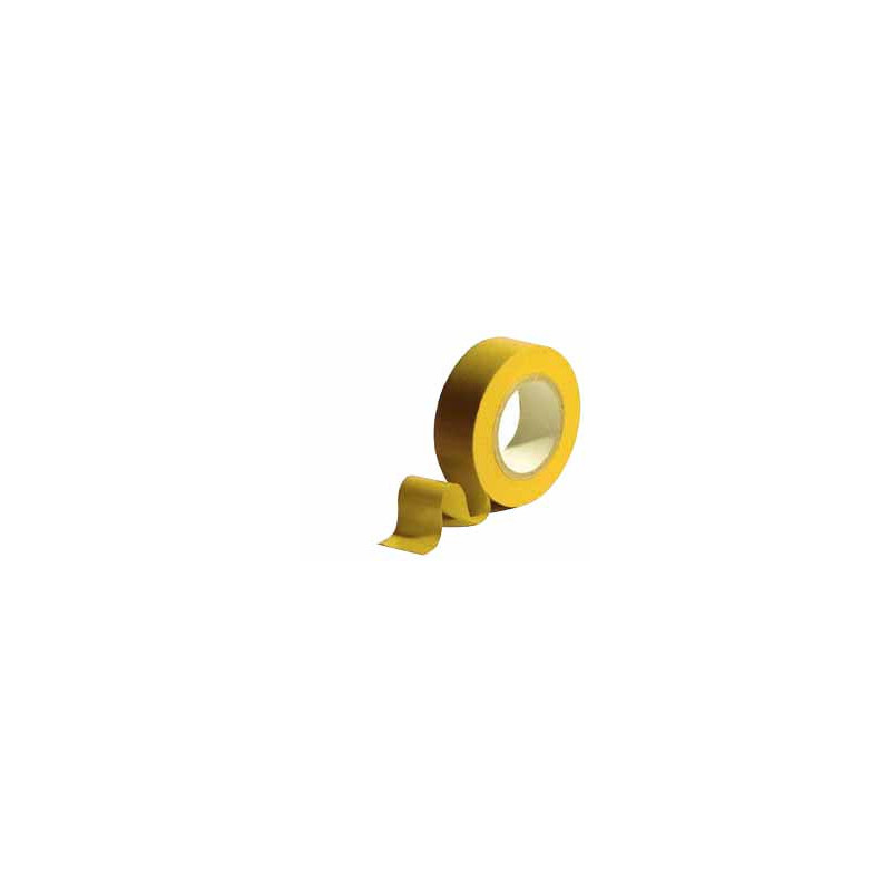 GELE PVC-TAPE / ROL VAN 10 M