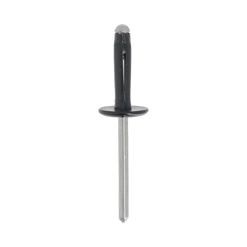 BLINDNIET AUFWEITEND GROßER KOPF SCHWARZ BRÜNIERT Ø 4,8 X 20,5 mm FRONT-/HECKWAND/STOßFÄNGER
