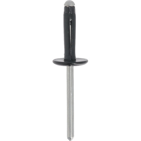 BLINDNIET AUFWEITEND GROßER KOPF SCHWARZ BRÜNIERT Ø 4,8 X 20,5 mm FRONT-/HECKWAND/STOßFÄNGER