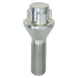 JEU DE 4 VIS DE ROUE ANTIVOL (BLOC JANTE) M12-1.25 X 30 mm