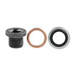 BOUCHON DE VIDANGE M16-1,50 X 13 mm AVEC JOINTS NON ASSEMBLÉS
