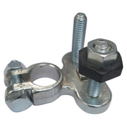 PLUSPOOL ACCUKLEM MET DUBBELE CONNECTOR M8 VOOR MONTAGE VAN CF-SERIE ZEKERINGEN (MOER ONGEMONTEERD)