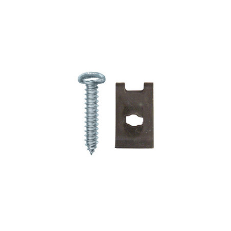 JEU DE VIS TCB Ø 4,8 X 25 mm AVEC CLIP-ÉCROUS À PINCER