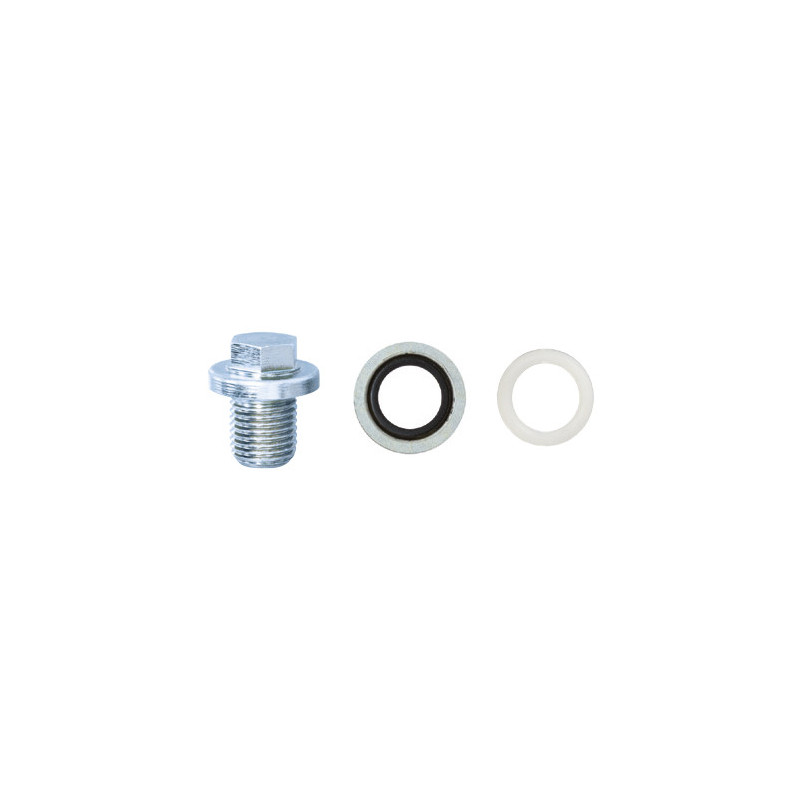 DRAIN PLUG M14-1,50 X 16,5 mm WITH UNASSEMBLED SEALING RINGS