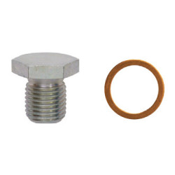 BOUCHON DE VIDANGE M12-1,25 X 14 mm AVEC JOINT NON ASSEMBLÉ