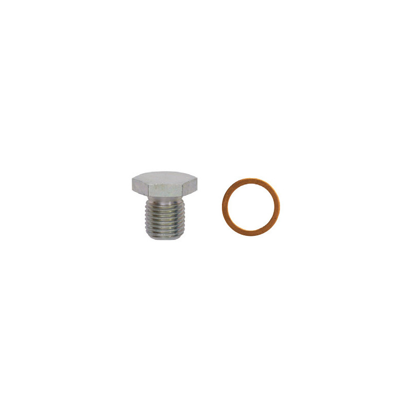 BOUCHON DE VIDANGE M12-1,25 X 14 mm AVEC JOINT NON ASSEMBLÉ