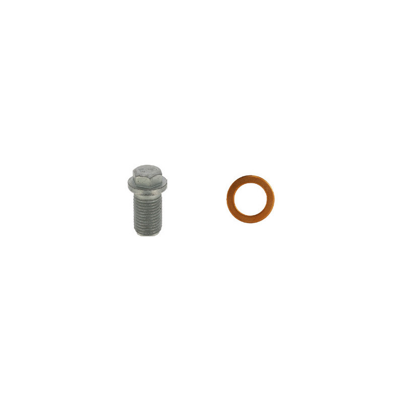 OLIE-AFTAPPLUG  M14-1,50 X 24 mm MET ONGEMONTEERDE AFDICHTINGSRING