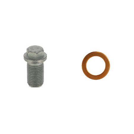 ÖLABLASSSCHRAUBE M14-1,50 X 24 mm MIT UNMONTIERTEM DICHTRING