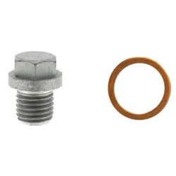BOUCHON DE VIDANGE M12-1,50 X 12 mm AVEC JOINT NON ASSEMBLÉ