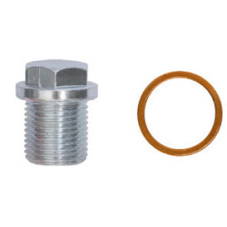 BOUCHON DE VIDANGE M18-1,50 X 18 mm AVEC JOINT NON ASSEMBLÉ