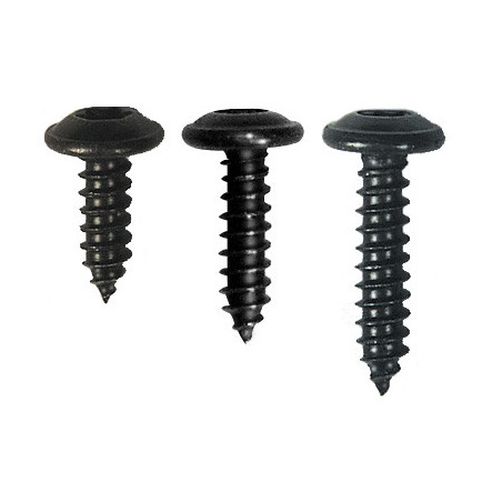 ASSORTMENT OF BLACK ZINC PLATED TRUSS HEAD SELF TAPPING SCREW Ø 4,2 X 13→19 mm NFE 25-655