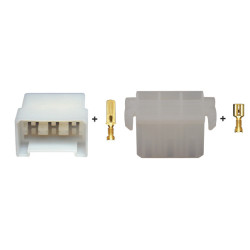 6-POLIG MÄNNLICH + WEIBLICH STECKVERBINDER MIT KONTAKTE 6.35 SERIEN (2,5 → 6 mm²) IM SET