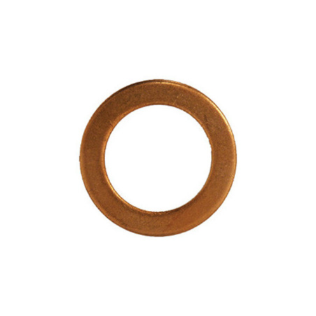 DICHTUNG FÜR ÖLABLASSSTOPFEN Ø 14 X 20 X 1,5 mm KUPFER FLACH
