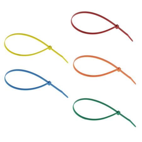 ASSORTMENT OF PLASTIC CABLE TIES 300 X 4,8 mm