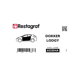 Bevestigingsset voor deuren DOKKER / LODGY 03.2012 → 03.2022