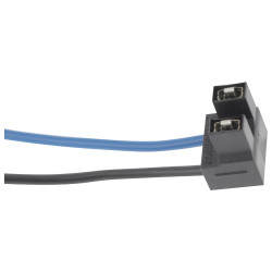 CONNECTEUR PRÉ-CÂBLÉ 2 VOIES 2 X 1 mm² POUR AMPOULE H7