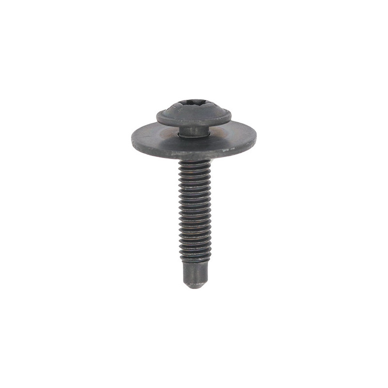 SCHWARZ VERZINKT TRUSSKOPFSCHRAUBE MIT UNTERLEGSCHEIBE M6-1,00 X 30 mm KAROSSERIE