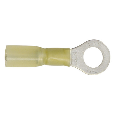 HEAT-SHRINKABLE PRE-INSULATED ROUND TERMINAL Ø 8 mm (2,6 → 6 mm²)