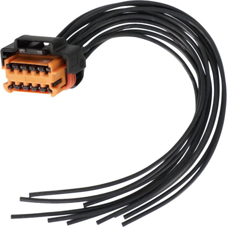 CONNECTEUR PRÉ-CÂBLÉ 10 VOIES MÂLE (10 x 0.75 mm²) ÉTANCHE POUR PROJECTEUR AV